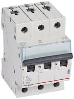 Выключатель автоматический Legrand TX3 6000 3п 20А B 10кА картинка